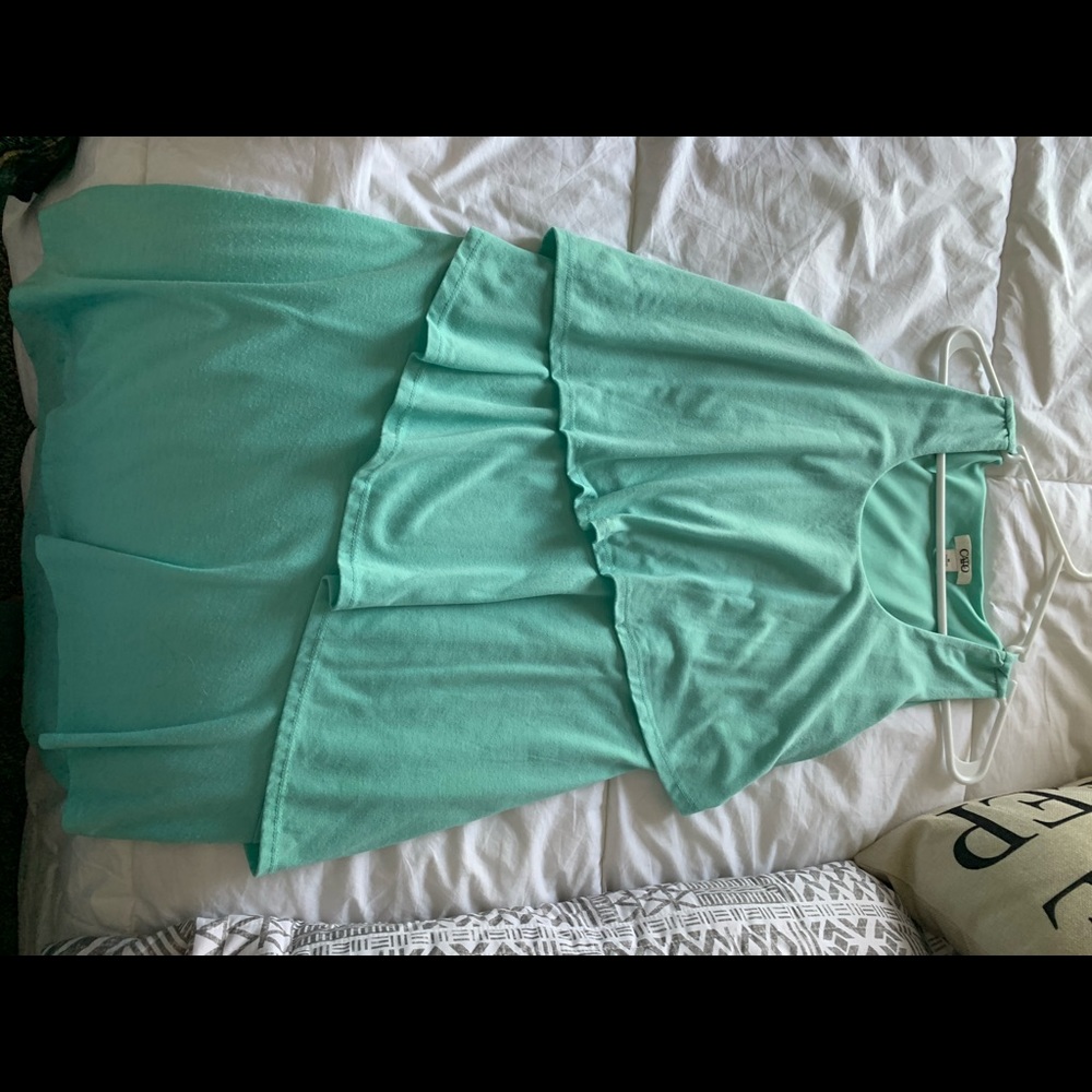 Mint green sundress